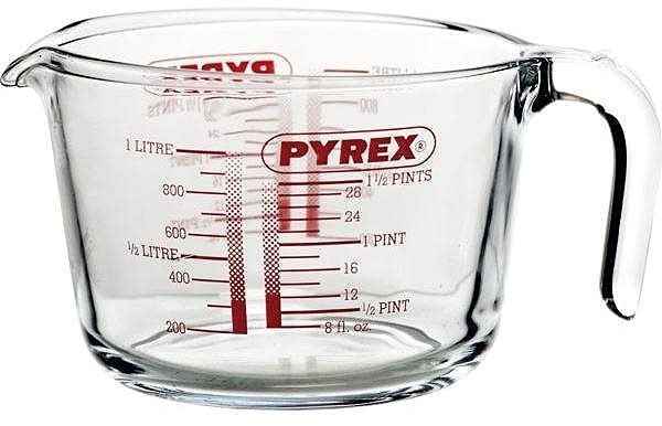 Kitchen measuring cup Pyrex Measuring cup glass 1000 ml .