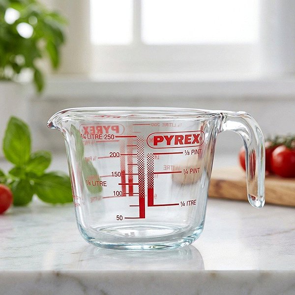 Messbecher für die Küche Pyrex Glas Messbecher 250 ml Lifestyle