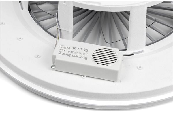 Fan Noaton 11056GR Vega, grey, ceiling fan with light Features/technology