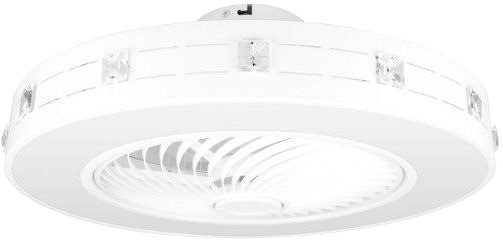 Fan Noaton 11060W Nebula, white, ceiling fan with light Screen