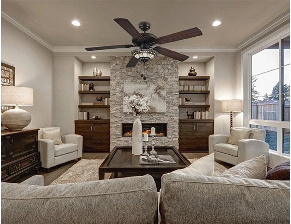 Fan Sulion 075026 DALLAS, ceiling fan with light Lifestyle