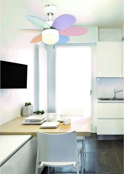 Fan Sulion 075165 RAINBOW COLOUR, ceiling fan Lifestyle