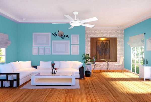 Fan Sulion 72050 BERNAT, white, ceiling fan with light Lifestyle