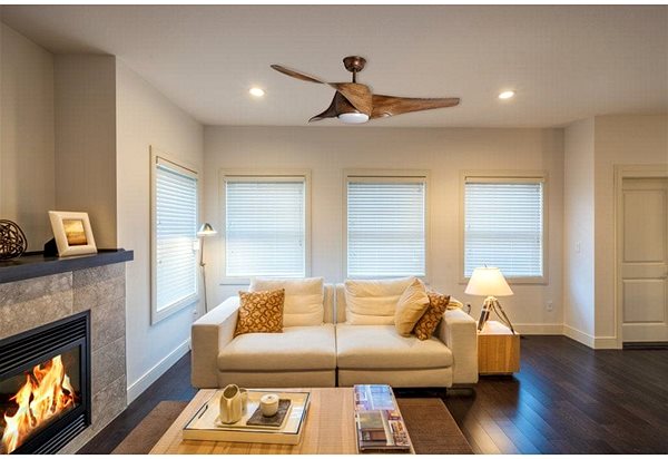Fan Sulion 72140 CADILLAC, brown, ceiling fan with LED light Lifestyle