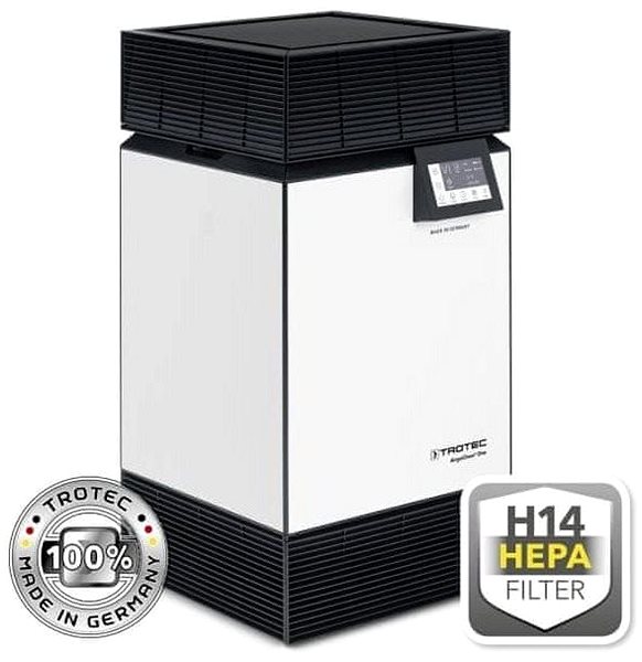 Air Purifier Trotec AirgoClean One, Air Purifier with HEPA 14 Filter Features/technology