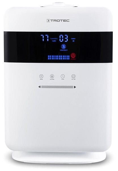 Air Humidifier Trotec B 6 E, ultrasonic humidifier with ioniser Screen