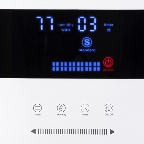 Air Humidifier Trotec B 6 E, ultrasonic humidifier with ioniser Features/technology