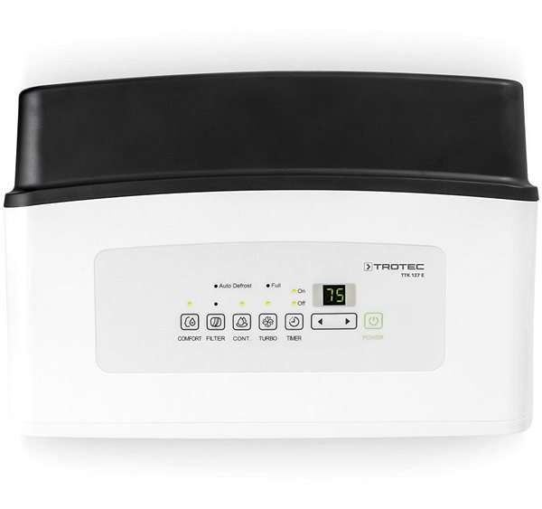 Air Dehumidifier Trotec TTK 127 E, Dehumidifier Features/technology