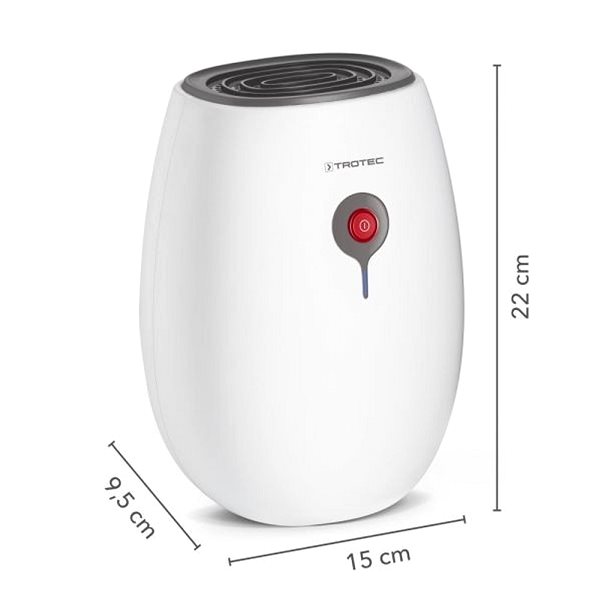 Air Dehumidifier Trotec TTP 2 E, dehumidifier, Peltier cell Technical draft