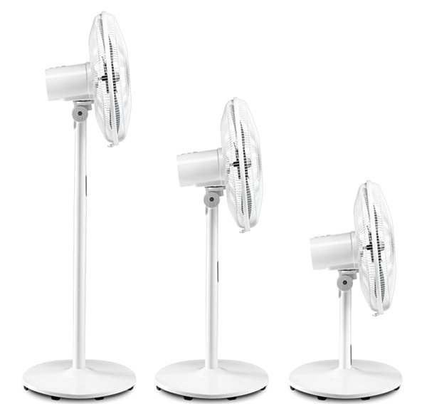 Fan Trotec TVE 24 S, stand fan Lateral view