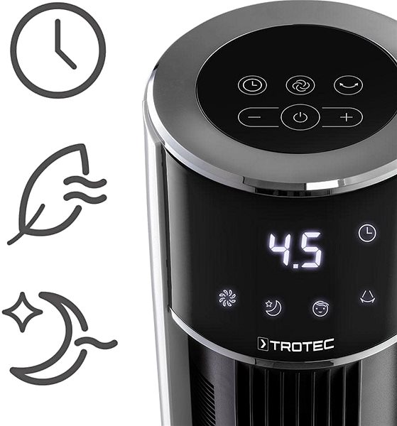 Fan Trotec TVE 39 T, column fan Features/technology