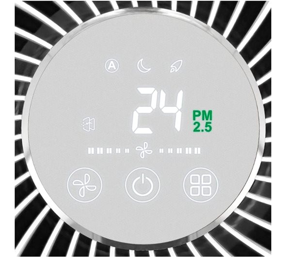 Air Purifier Trotec AirgoClean 170 E, Air Purifier + 2x HEPA filter (99,7%) with Activated Carbon Features/technology