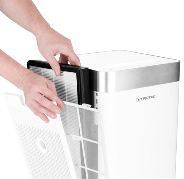 Air Purifier Trotec AirgoClean 200 E, Air Purifier + 2x HEPA Filter with Activated Carbon Features/technology