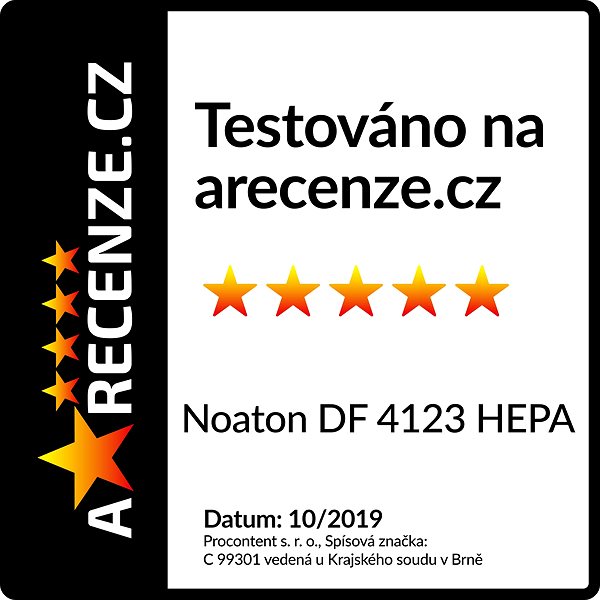 Air Dehumidifier Noaton DF 4123 HEPA + 2x DF 4123H, dehumidifier and air purifier + 2x replacement HEPA filter Features/technology