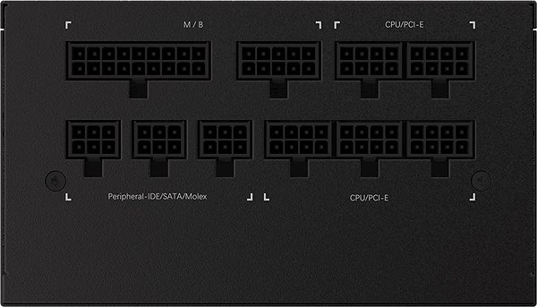 PC tápegység GIGABYTE P750GM Csatlakozási lehetőségek (portok)