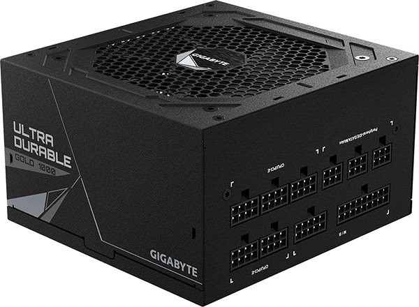 PC Power Supply GIGABYTE UD1000GM Lateral view