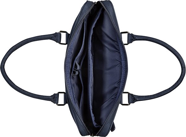 Laptoptasche dbramante 1928 AVENUE PURE Stelvio Slim Bag PURE pro Laptop 14'' Blue Mermale/Technologie