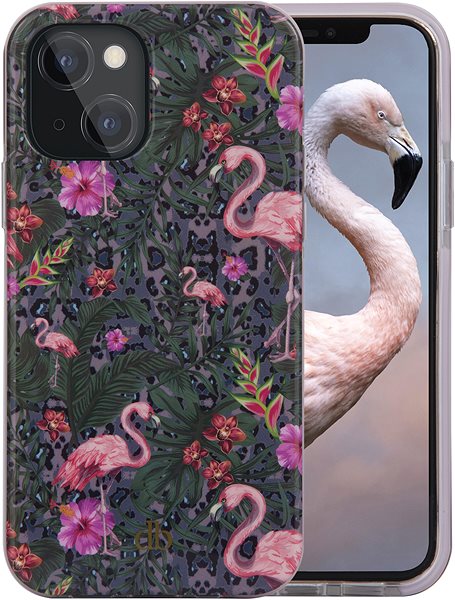 Telefon tok dbramante1928 Capri iPhone 13 Tropical flamingo tok ...