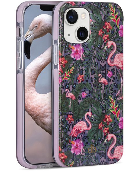 Telefon tok dbramante1928 Capri iPhone 13 Tropical flamingo tok ...