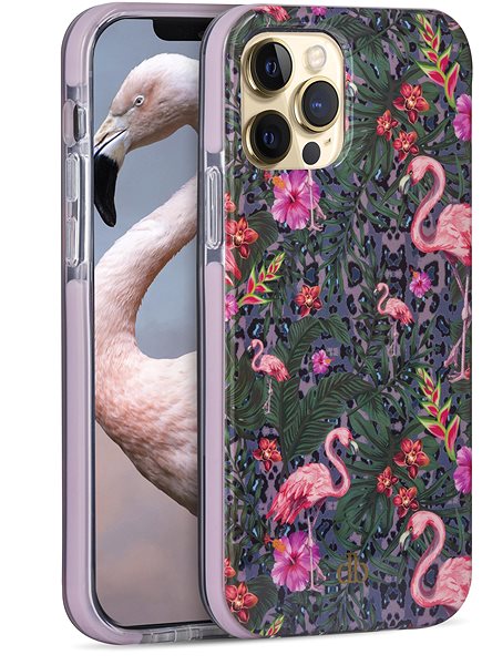 Telefon tok dbramante1928 Capri iPhone 13 Pro Tropical flamingo tok ...