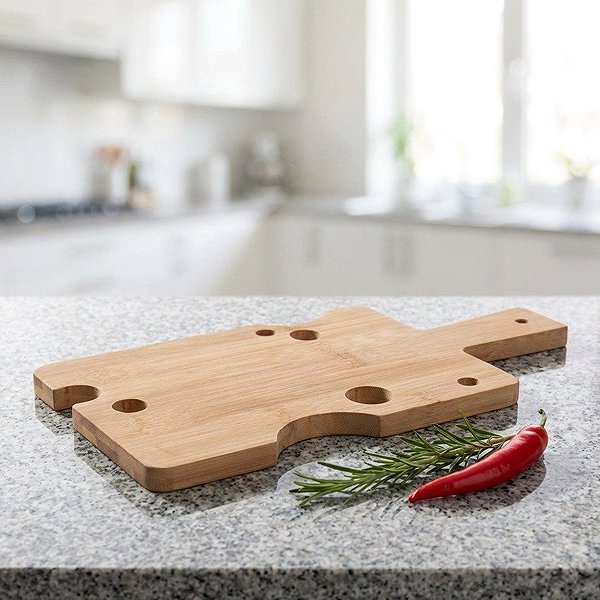 Lopárik H&L Bambusová doštička na syr Bamboo 29,5 × 15cm Lifestyle
