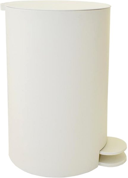 Rubbish Bin SEPIO Waste Bin with Pedal 3l., Beige Lateral view