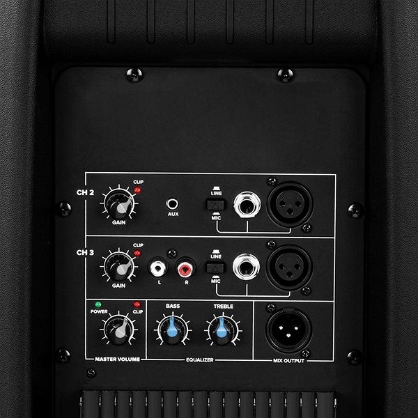 Speaker Gemini AS-2115P Connectivity (ports)