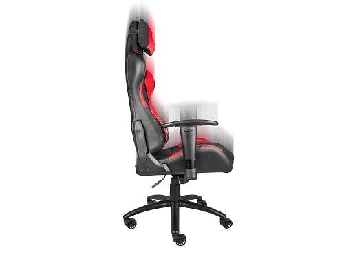 Gaming-Stuhl Genesis NITRO 550 Gaming Chair - schwarz-rot Seitlicher Anblick
