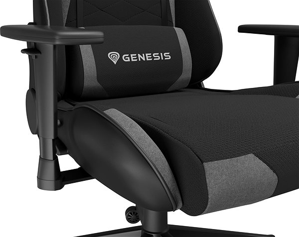 Herná stolička Genesis NITRO 440 G2, čierno-sivá ...