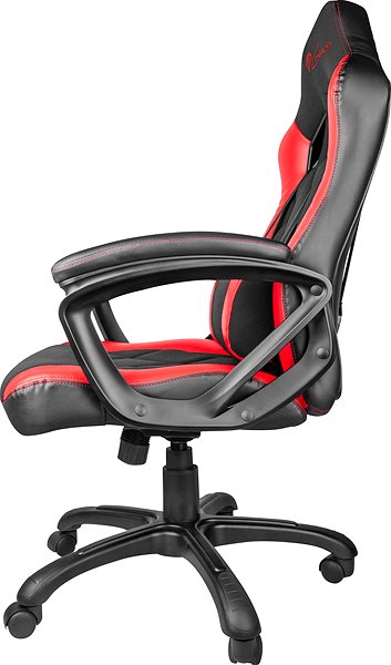 Gaming-Stuhl Genesis NITRO 330 schwarz und rot Seitlicher Anblick