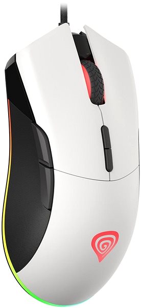 Gaming-Maus Genesis KRYPTON 290 Gaming Mouse - schwarz-weiß Screen