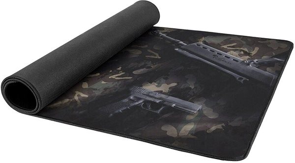 Gaming Mouse Pad Genesis Carbon 500 MAXI CAMO, 90 x 45cm Features/technology