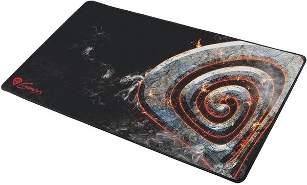 Gaming Mouse Pad Genesis Carbon 500 MAXI LAVA, 90 x 45cm Lateral view