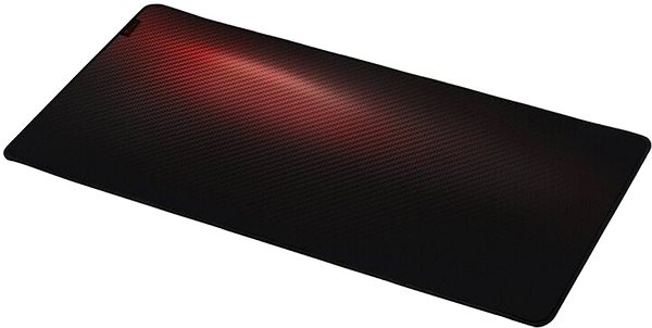 Gamer egérpad Natec Genesis Carbon 500 ULTRA BLAZE, 110 x 45, piros Oldalnézet