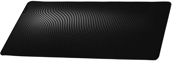 Gaming-Mauspad Genesis Carbon 500 ULTRA WAVE - 110 cm x 45 cm - schwarz Seitlicher Anblick