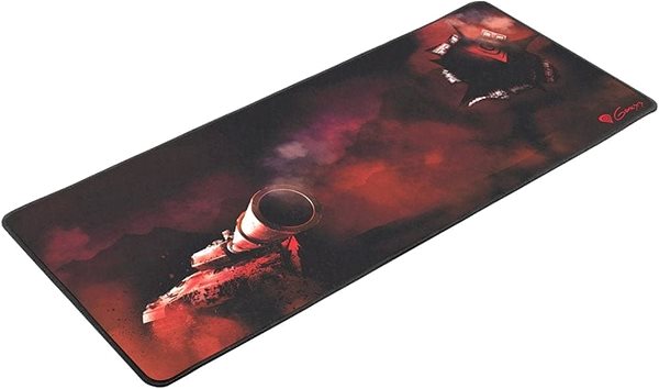 Gaming Mouse Pad Genesis Carbon 500 XXL TANK, 80 x 30cm Lateral view