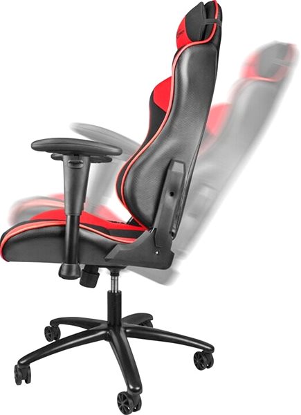 Gaming-Stuhl Genesis Nitro 770 Gaming Chair - schwarz-rot Seitlicher Anblick
