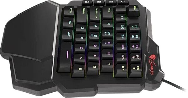 Gaming Keyboard Genesis THOR 100 RGB - US Lateral view