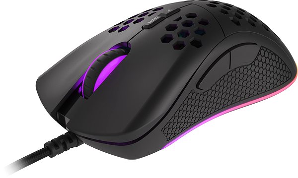 Gaming Mouse Genesis KRYPTON 555 RGB, SW, Black Features/technology