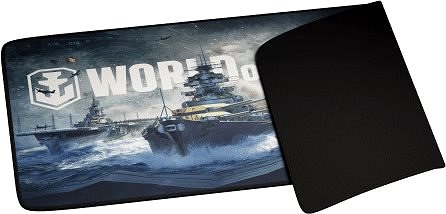 Gaming Mouse Pad Genesis CARBON 500 WORLD of WARSHIPS ARMADA, MAXI 90 x 45cm Features/technology