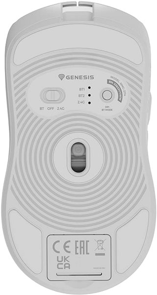 Gaming Mouse Genesis ZIRCON 500, white ...