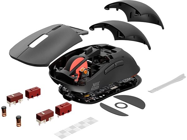 Gamer egér Genesis ZIRCON XIII, fekete ...