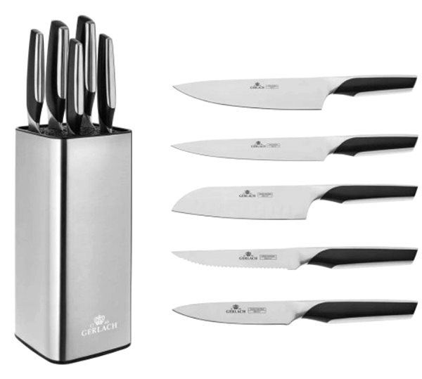 Messerset Gerlach Messerset im Block 5 Stück PRESTIGE ...
