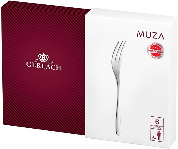 Evőeszközkészlet Gerlach MUZA 6 db desszertvillakészlet ...