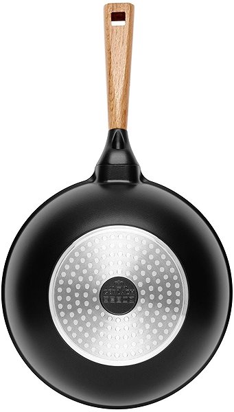 Wok Pan Gerlach NATUR WOK pan 28 cm with ILAG XERA DUR 2 surface ...