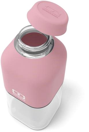 Fľaša na vodu MonBento Positive S Pink, 330 ml, ružová ...