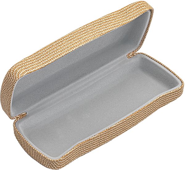 Glasses case Glassa Glasses case for P10 reading glasses in ochre .