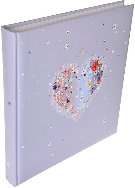 Photo Album Goldbuch Floral Heart Lateral view
