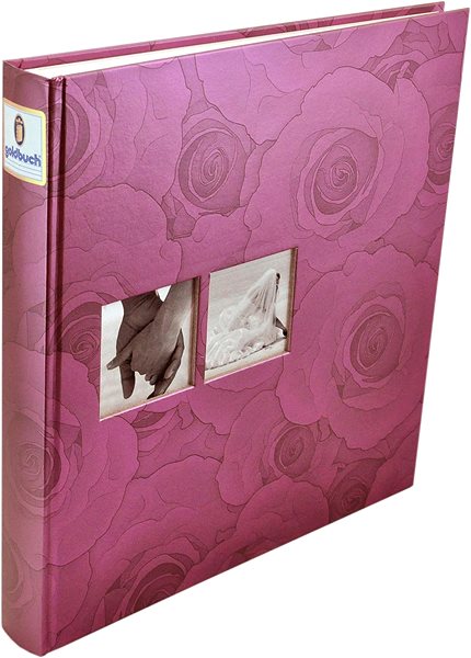 Photo Album Goldbuch Purple Rose Lateral view