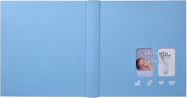 Photo Album Goldbuch First Steps Blue Screen